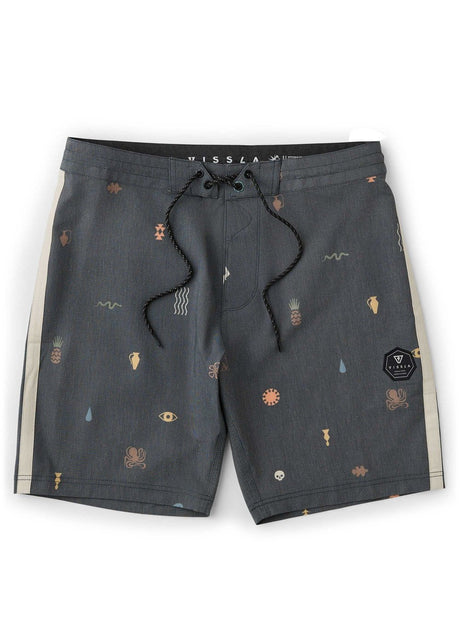 Vissla Rapa Nui 18.5" Boardshort in Phantom