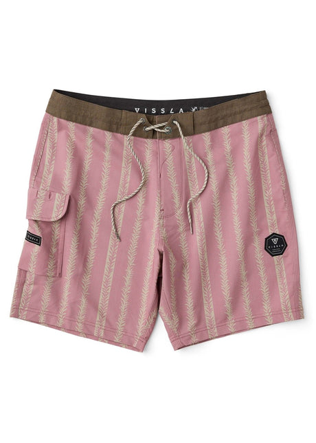 Vissla Kelpline 17.5" Boardshort in Rose