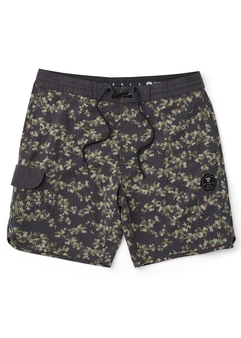 Vissla Tropicanica 18.5" Boardshort in Black, view 4