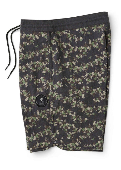 Vissla Tropicanica 18.5" Boardshort in Black, view 6