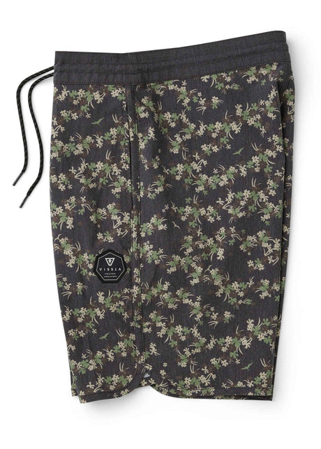 Vissla Tropicanica 18.5" Boardshort in Black, view 8