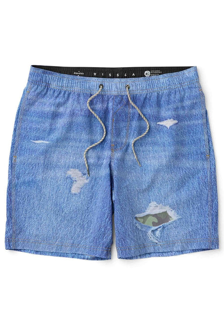 Vissla Jort 17.5" Ecolastic in Denim