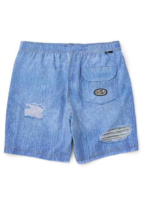Vissla Jort 17.5" Ecolastic in Denim, view 3