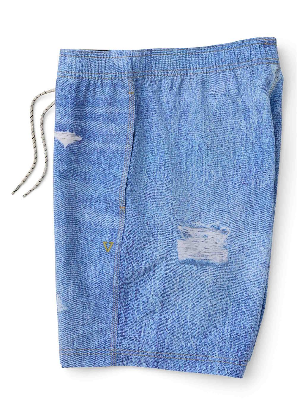 Vissla Jort 17.5" Ecolastic in Denim, view 5