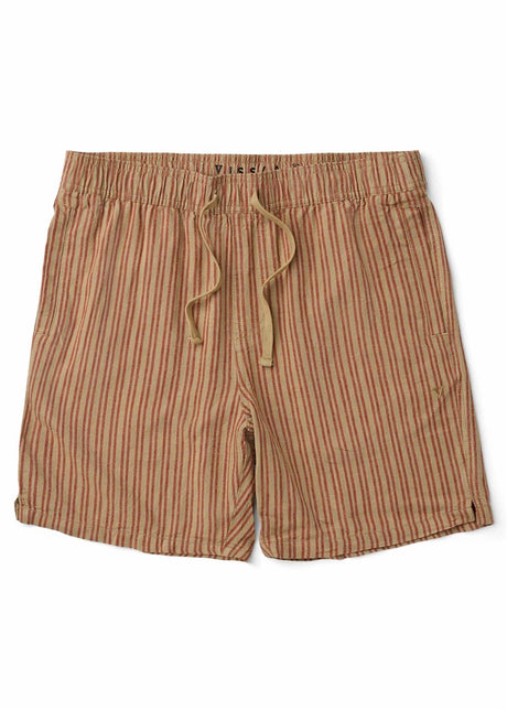 Vissla Hammer Land 17" Elastic Walkshort in Light Khaki