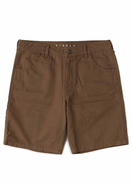 Vissla Pismo Painter 21" Walkshort in Chocolate
