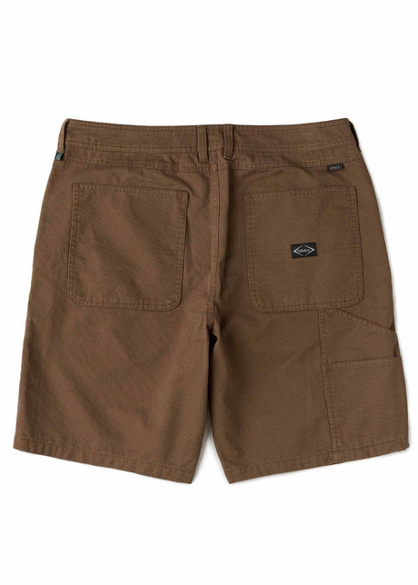 Vissla Pismo Painter 21" Walkshort in Chocolate, view 4