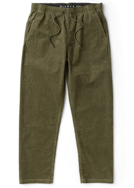 Vissla No See Ums Cord Eco Elastic Pant in Surplus