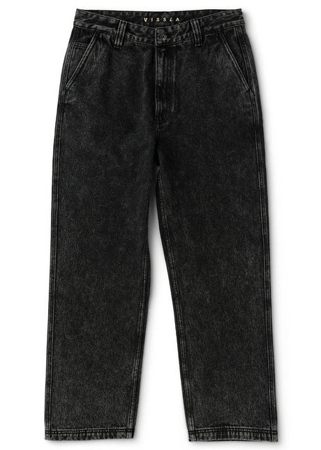 Vissla Slide Baggy Pant in Black