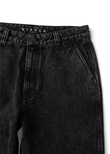 Vissla Slide Baggy Pant in Black, view 3