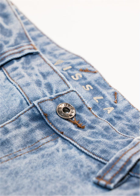 Vissla Slide Baggy Pant in Denim, view 4