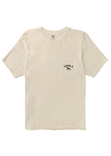 Vissla Island Bird Organic Blend SS Pocket Tee in Bone, view 2
