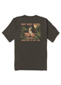Vissla Jungle Law Organic Blend SS Tee in Phantom