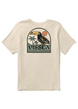 Vissla Perched Organic Blend SS Tee in Bone