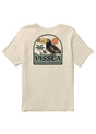 Vissla Perched Organic Blend SS Tee in Bone