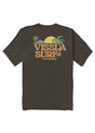 Vissla Shacked Organic Blend SS Tee in Phantom