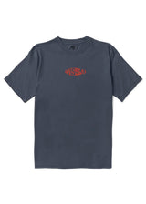 Vissla Split Organic Blend SS Tee in Dark Denim, view 2