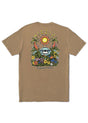 Vissla Big Breakers Cosmic Wash SS Tee in Chocolate