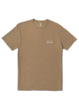 Vissla Sunset Shadows Cosmic Wash SS Tee in Chocolate, view 2