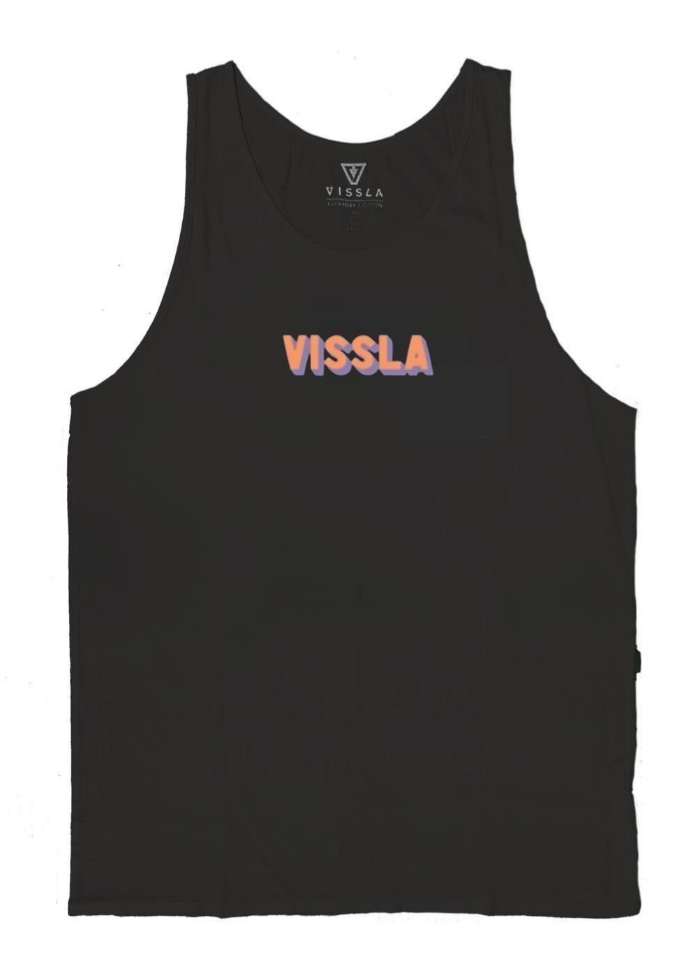 Vissla Dropdown Organic Blend Tank in Phantom