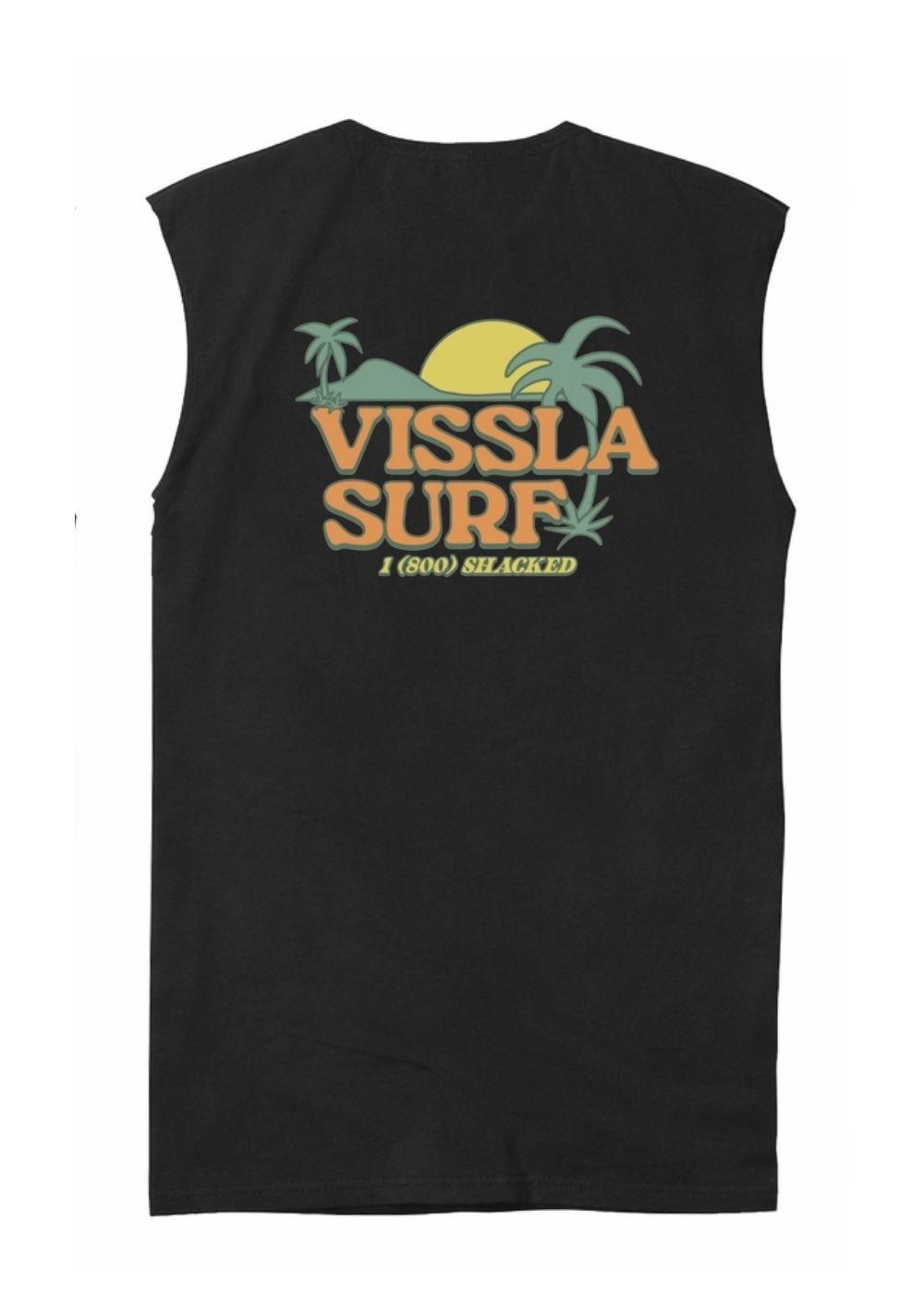 Vissla Shacked Organic Blend Sleeveless in Phantom
