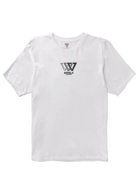 Vissla Center Swell Vintage SS Tee in White