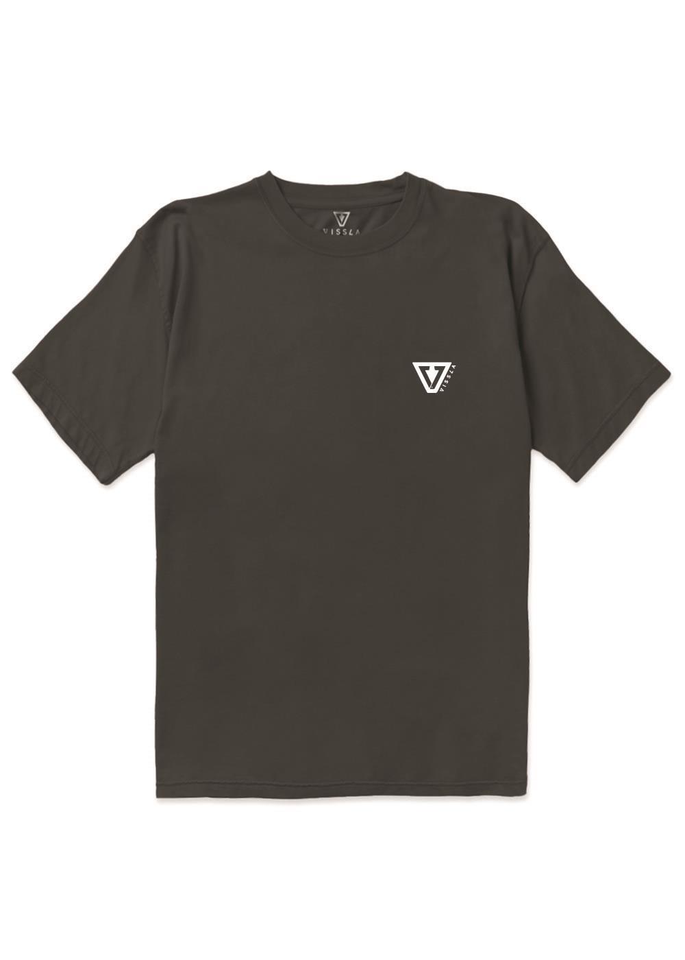 Vissla Established Swell Vintage SS Tee in Phantom
