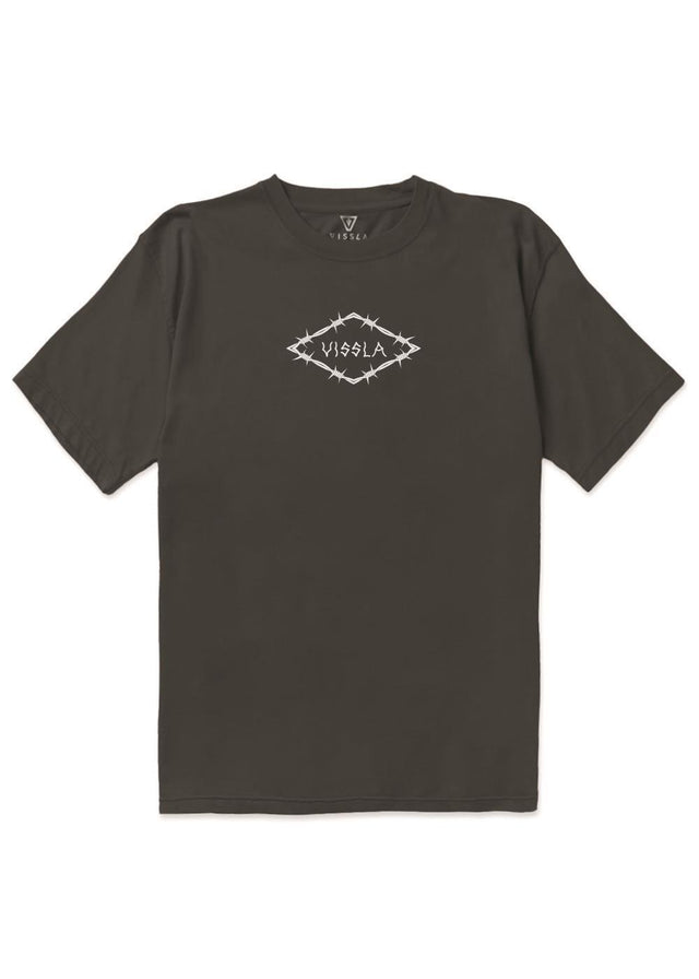 Vissla Lockdown Swell Vintage SS Tee in Phantom