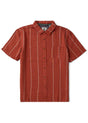 Vissla Grande Plage SS Shirt in Retro Red