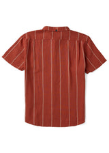 Vissla Grande Plage SS Shirt in Retro Red, view 2