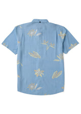 Vissla Tonga SS Shirt in Faded Denim, view 2