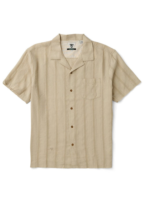 Vissla Quatro Casas Eco SS Shirt in Sand