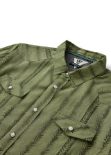 Vissla Kelpline SS Shirt in Sage, view 3