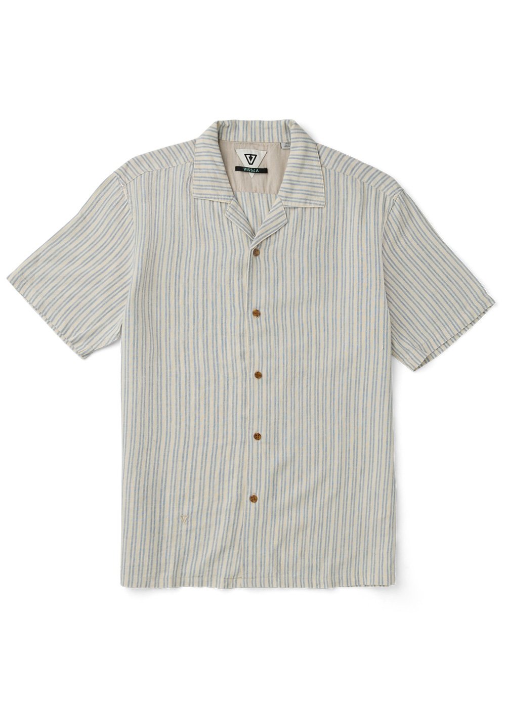 Vissla Hammer Land SS Shirt in Bone