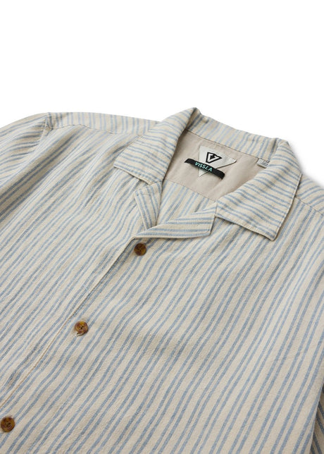 Vissla Hammer Land SS Shirt in Bone, view 3