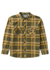 Vissla Eco-Zy Ls Polar Flannel in Surplus