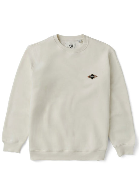 Vissla Solid Sets Eco Crew in Vintage White