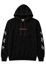 Vissla Star Sequence Heavyweight Eco PO Hoodie in Black, view 2
