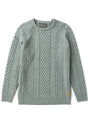 Vissla William Wool Sweater in Grey Heather