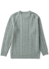 Vissla William Wool Sweater in Grey Heather, view 2