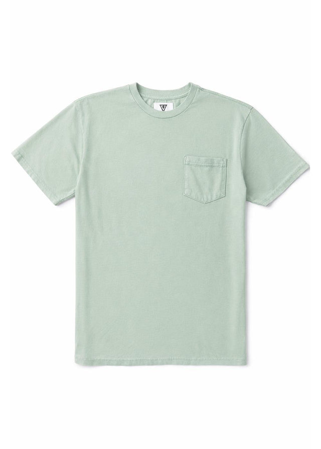 Vissla Solid Sets Cosmic Wash SS Pocket Tee in Laguna