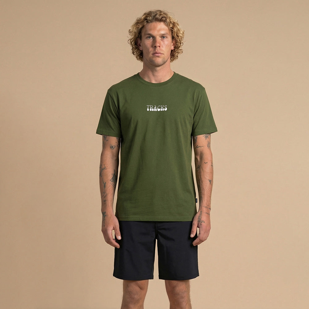 Tracks x Morning of the Earth Reversible Tee