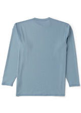 Vissla Pro Comp LS Sun Shirt in Faded Denim, view 3