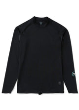 Vissla Warm Seas Eco LS Rash Guard in Black