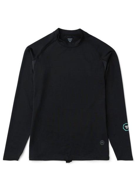 Vissla Warm Seas Eco LS Rash Guard in Black