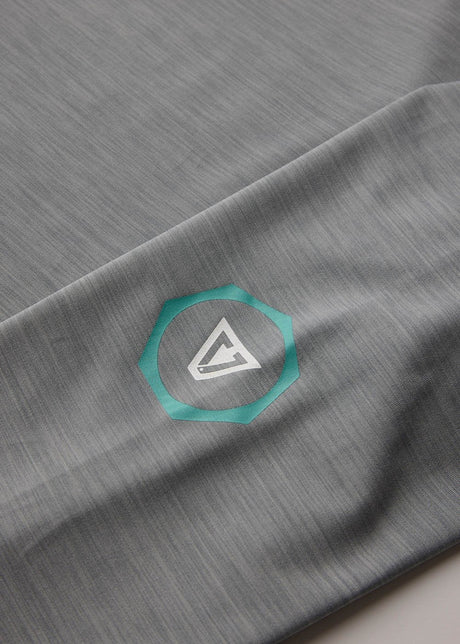 Vissla Warm Seas Eco LS Rash Guard in Grey Heather, view 4