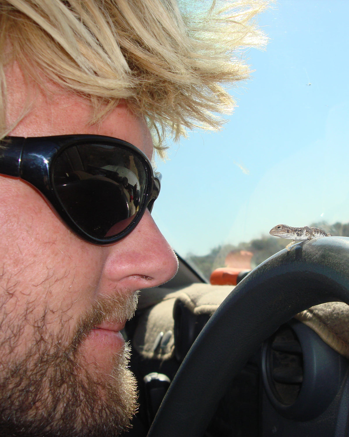 MORPHINE - MATTE BLACK / BLUE REFLECTIVE POLARISED