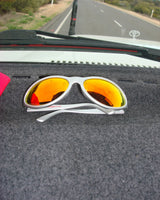 MORPHINE - MATTE BLACK / BLUE REFLECTIVE POLARISED