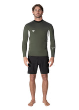 Vissla Natural Seas 1mm LS Jacket in Army
