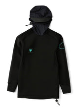 Vissla High Seas II Hooded 1.5 Mm Ls Jacket in Black, view 2
